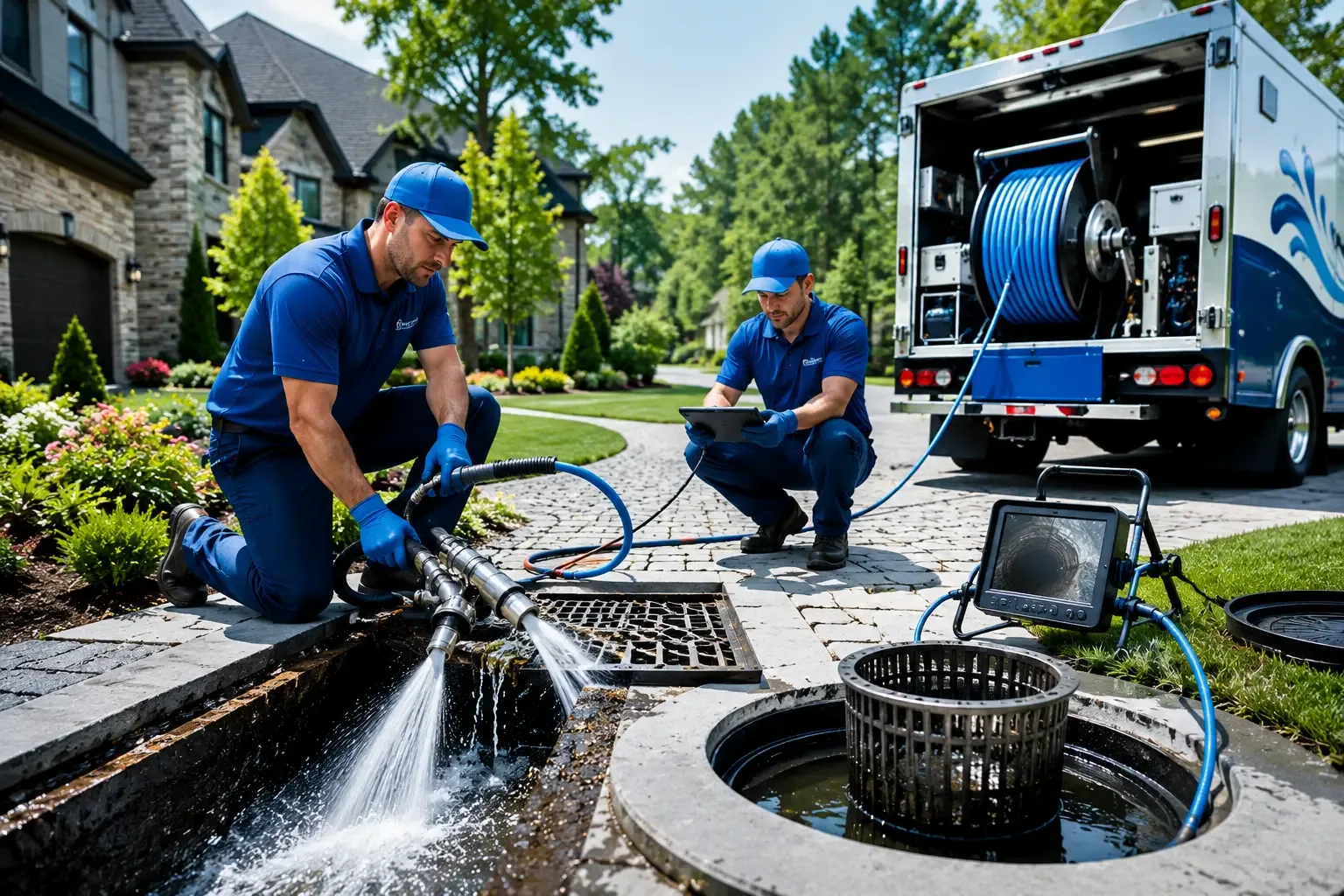Local outdoor drain cleaning professionals in College Station, TX